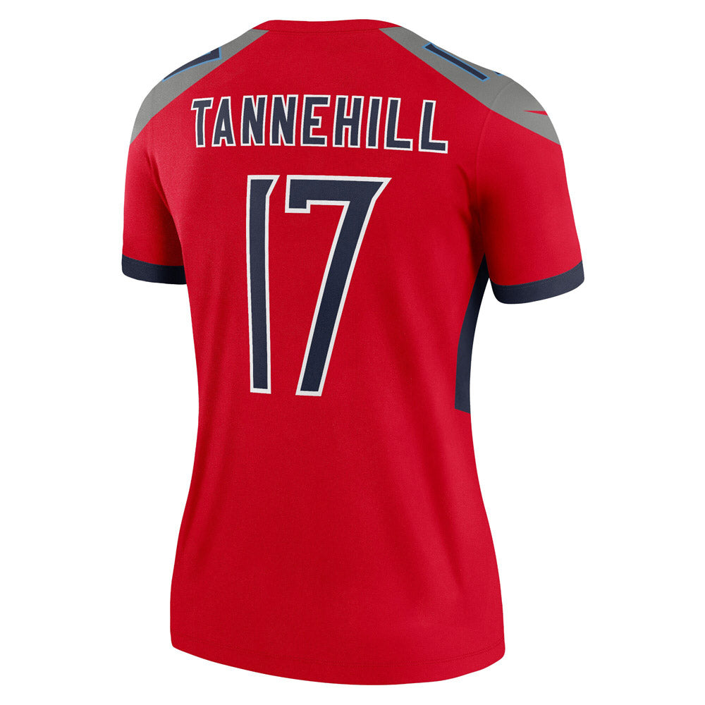 Women's Tennessee Titans Ryan Tannehill Inverted Legend Jersey Red