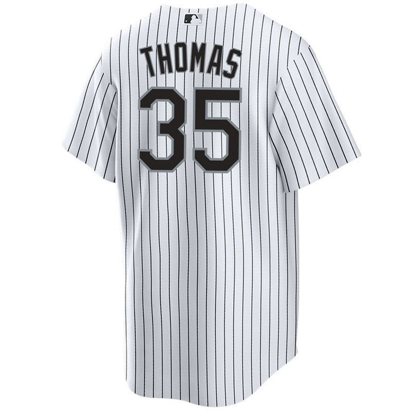 Men's Chicago White Sox Frank Thomas Replica Home Jersey - White