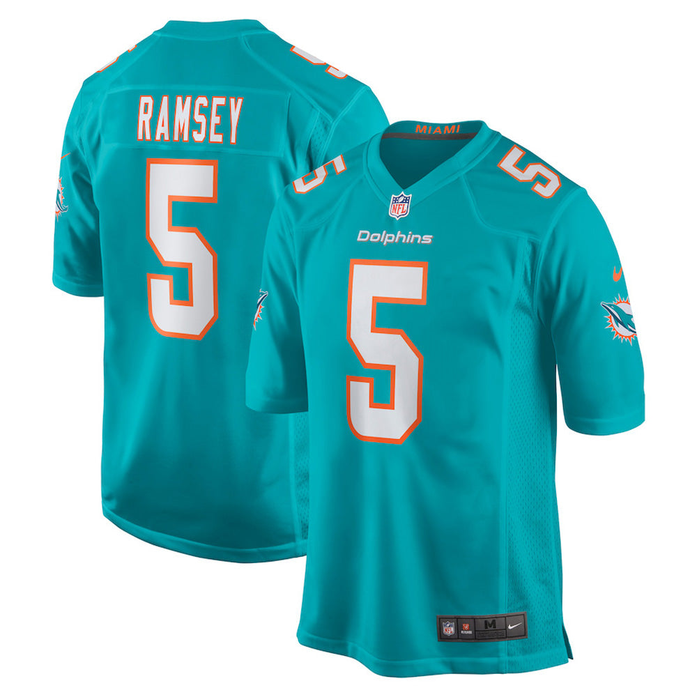 Youth Miami Dolphins Jalen Ramsey Game Jersey - Aqua
